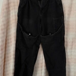 Forever 21 Dark Buttoned Pants